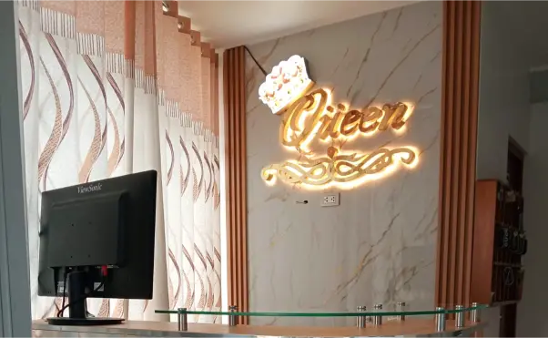 detalle de habitacion en hostal queen huancayo